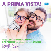 PROMO Essilor lenti oftalmiche per kids junior bambini ragazzi